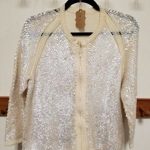 Vintage iridescent Cardigan